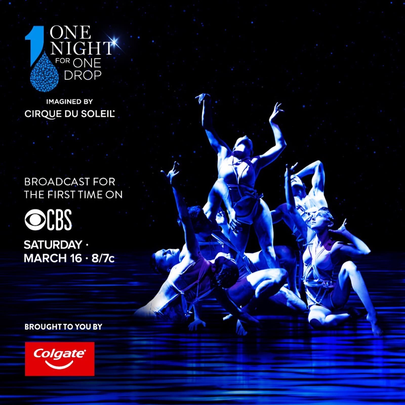 One Night for One Drop imagined by Cirque du Soleil in print
